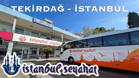 istanbul anadolu yakası tekirdağ otobüs firmaları